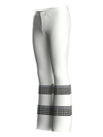 CARMINE NAPPI WHITE AND SQUARE PANTS