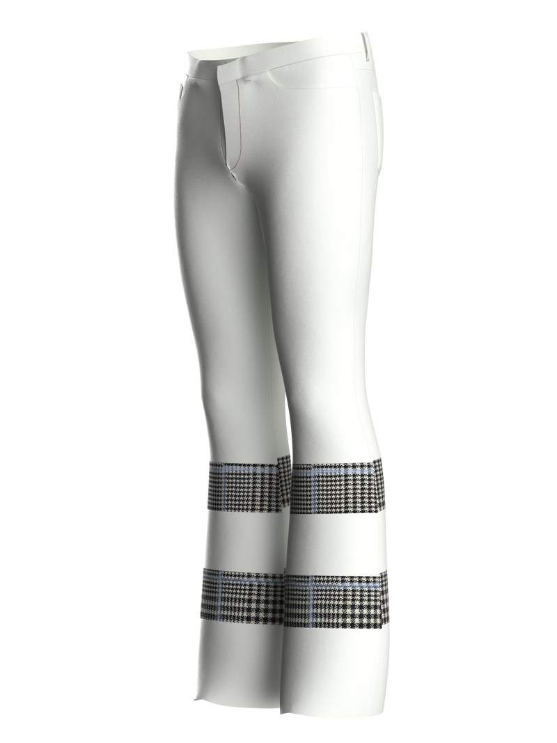 CARMINE NAPPI WHITE AND SQUARE PANTS