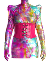 NEON DISCO DRESS