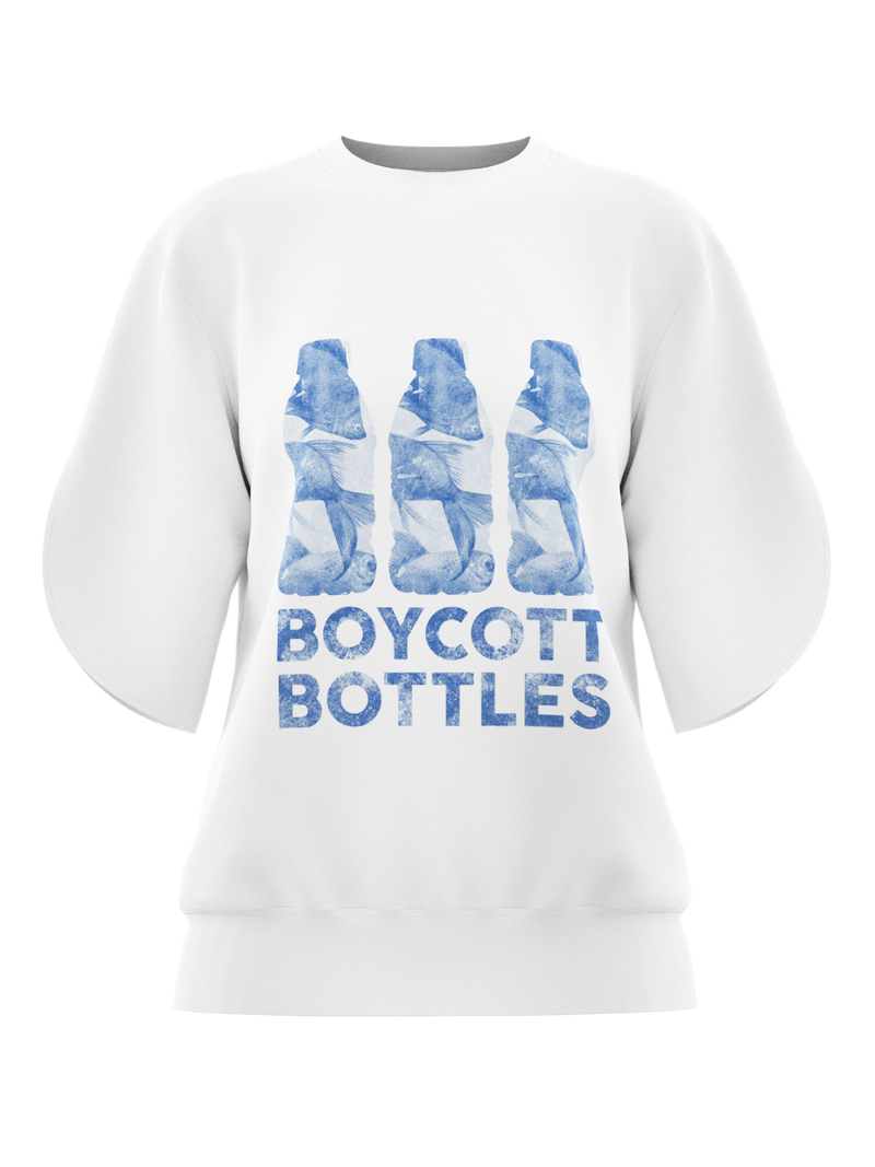 No More Plastic Boycott Bottles T-SHIRT