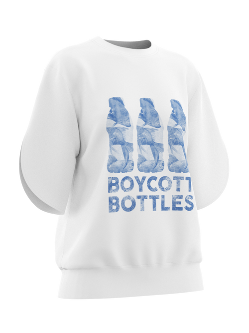 No More Plastic Boycott Bottles T-SHIRT