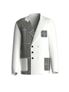 CARMINE NAPPI WHITE AND SQUARE JACKET