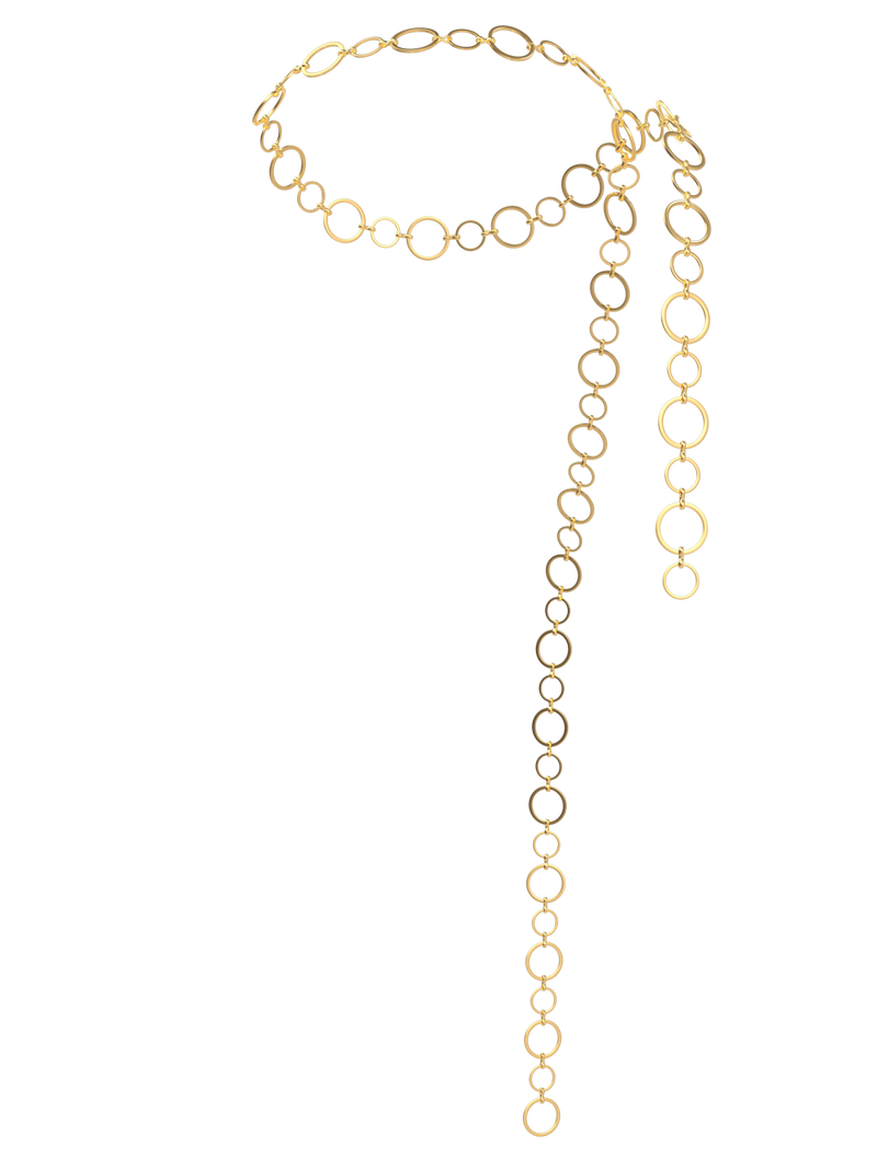 The Gold Link Scarf Chain