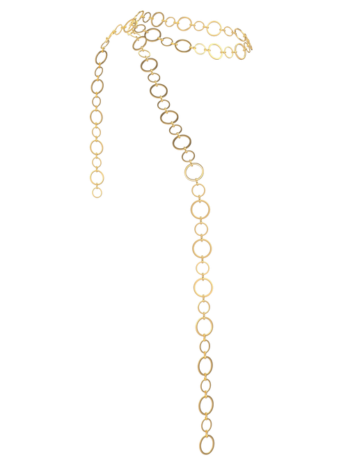 The Gold Link Scarf Chain