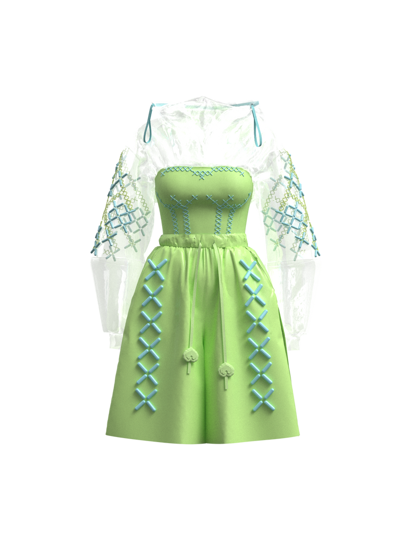 Green Corset, Alena Akhmadullina