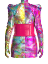 NEON DISCO DRESS