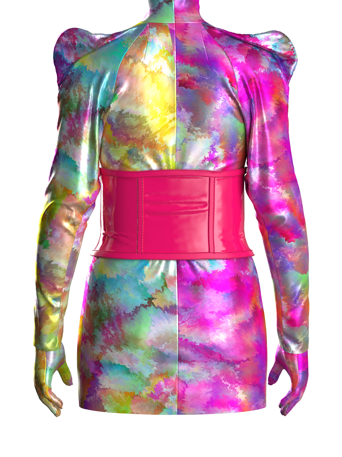 neon disco dress NEON DISCO DRESS