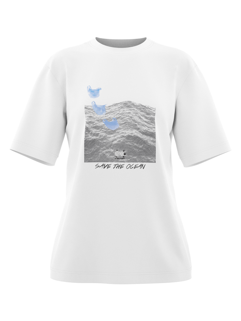 No More Plastic Save the Ocean T-SHIRT