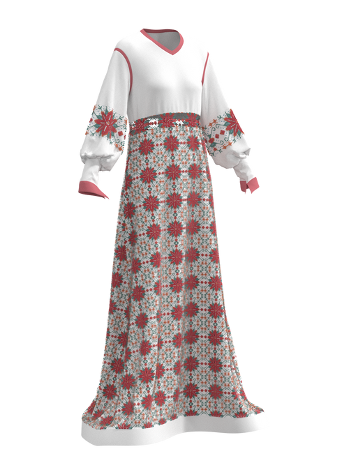 3dfashionell: Red Vyshyvanka