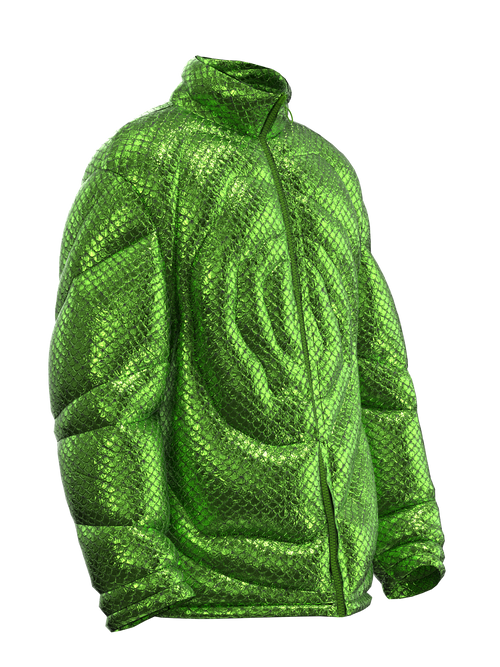 Green Cycle puffer