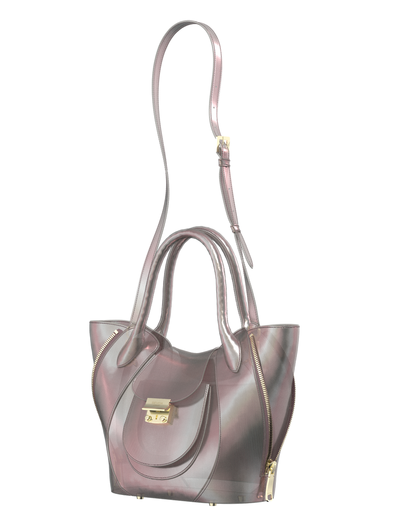 Tulip Bag - Iridescent Rose