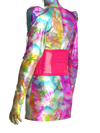 NEON DISCO DRESS