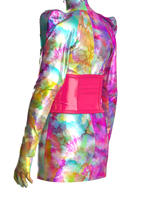NEON DISCO DRESS