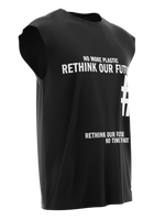 No More Plastic Rethink our future T-SHIRT