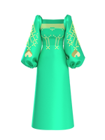 Dark Green Dress, Alena Akhmadullina