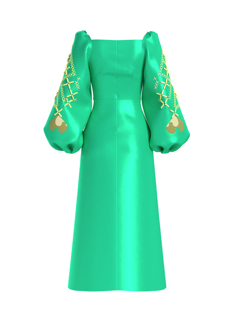Dark Green Dress, Alena Akhmadullina