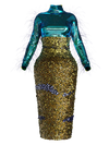 Caddisfly Long skirt + Top Iridescent
