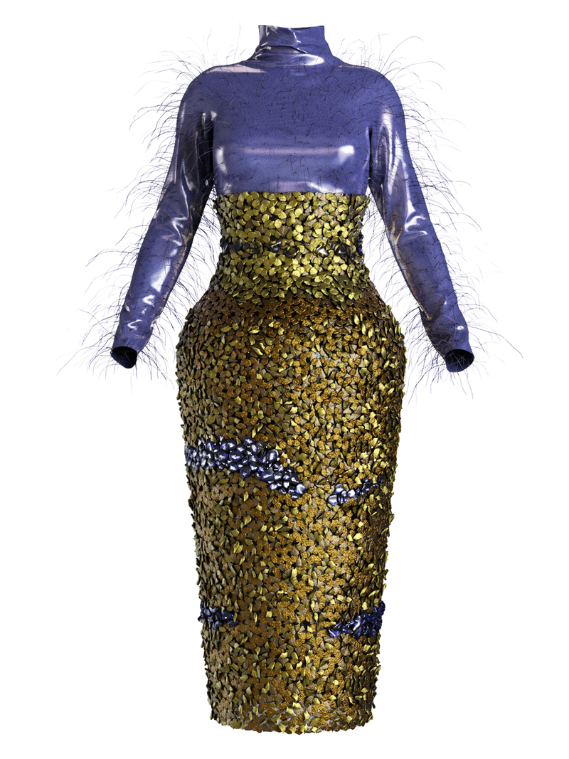 Caddisfly Long skirt + Top Very Peri