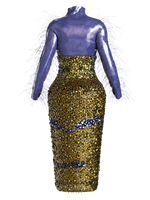 Caddisfly Long skirt + Top Very Peri