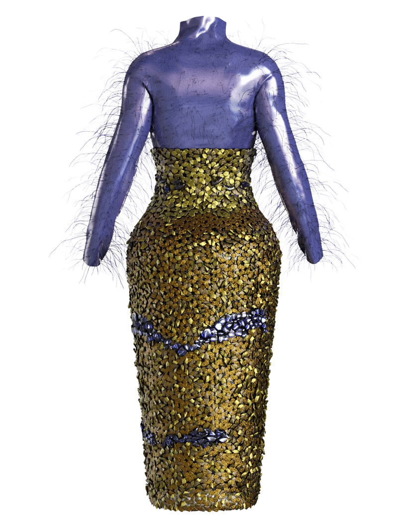 Caddisfly Long skirt + Top Very Peri