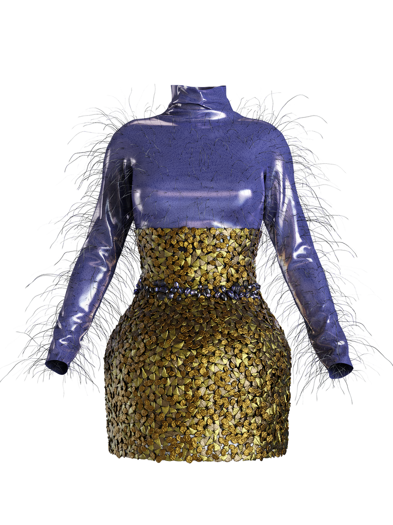 Caddisfly Short skirt + Top Very Peri