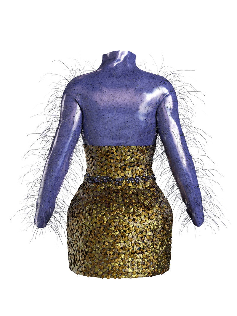 Caddisfly Short skirt + Top Very Peri