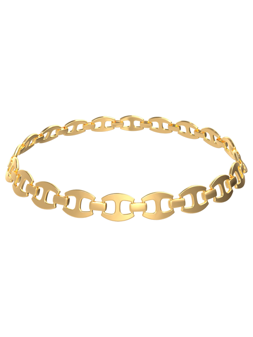 The Gold Link Anchor Choker