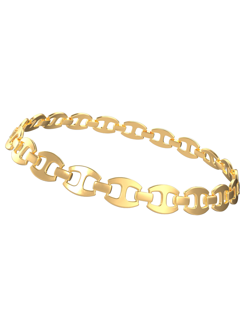 The Gold Link Anchor Choker