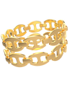 The Gold Link Anchor Bracelet