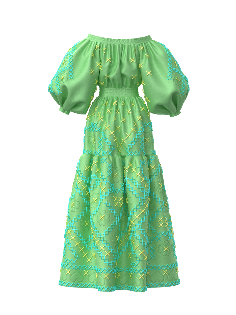 Open Shoulders Dress, Alena Akhmadullina