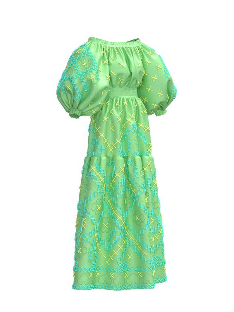 Open Shoulders Dress, Alena Akhmadullina