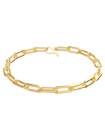 The Gold Paperclip Choker