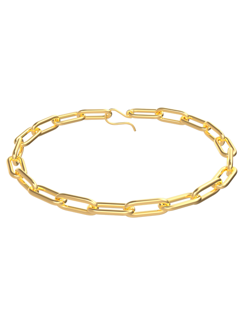 The Gold Paperclip Choker