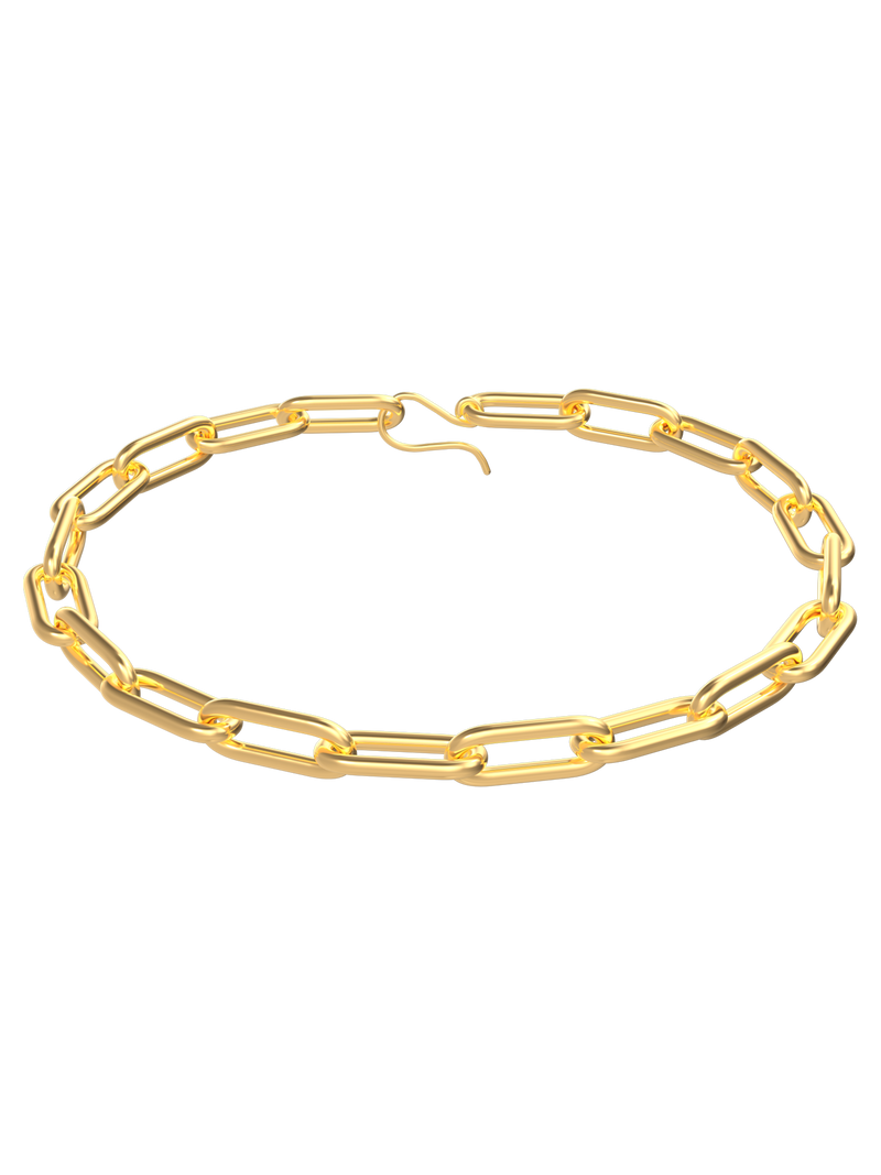 The Gold Paperclip Choker