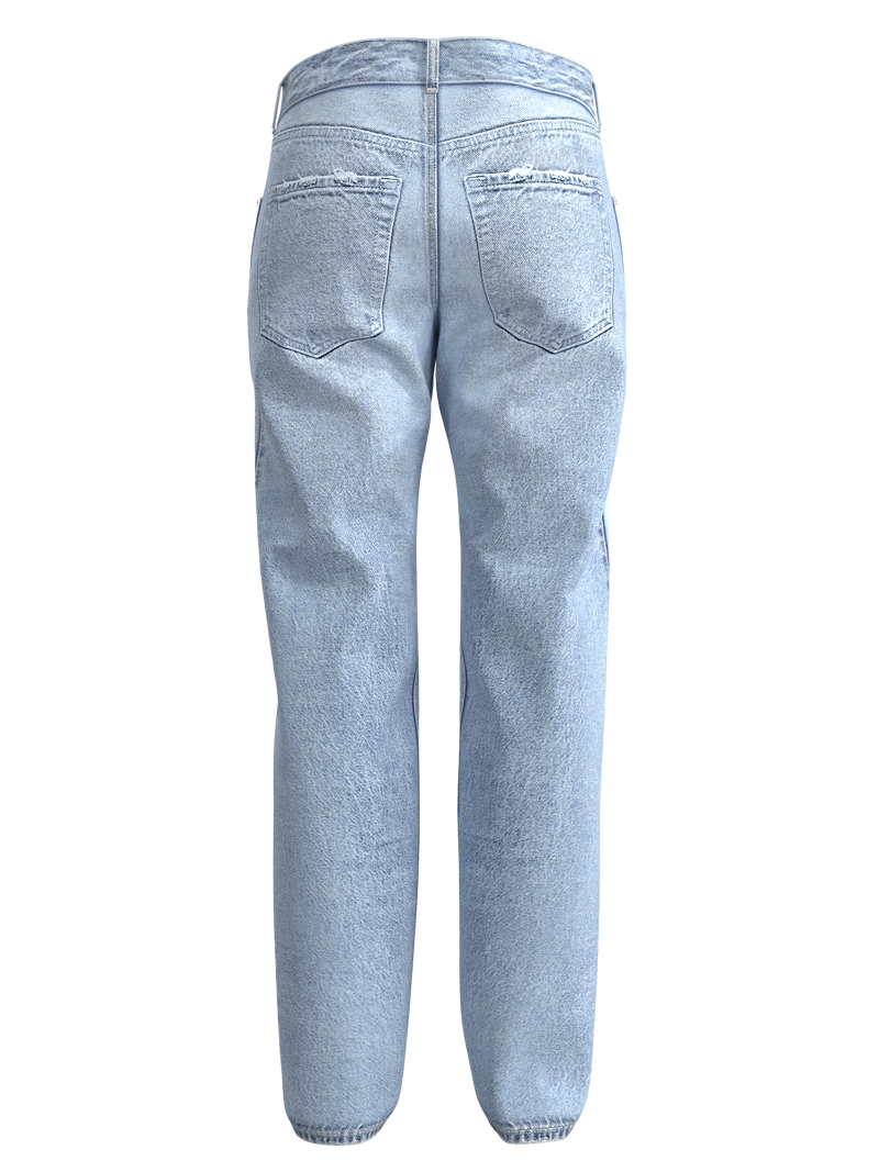 Pacsun Floral Patch Jeans