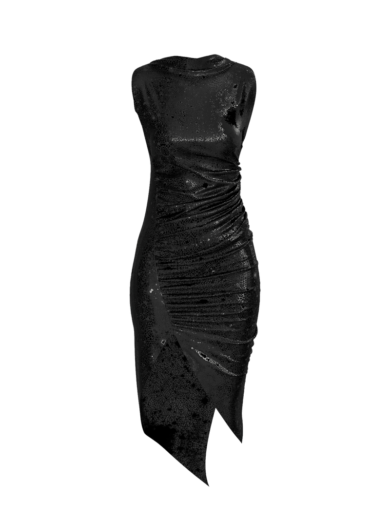 Nebula Black Dress by Arnaud Pepin-Donat