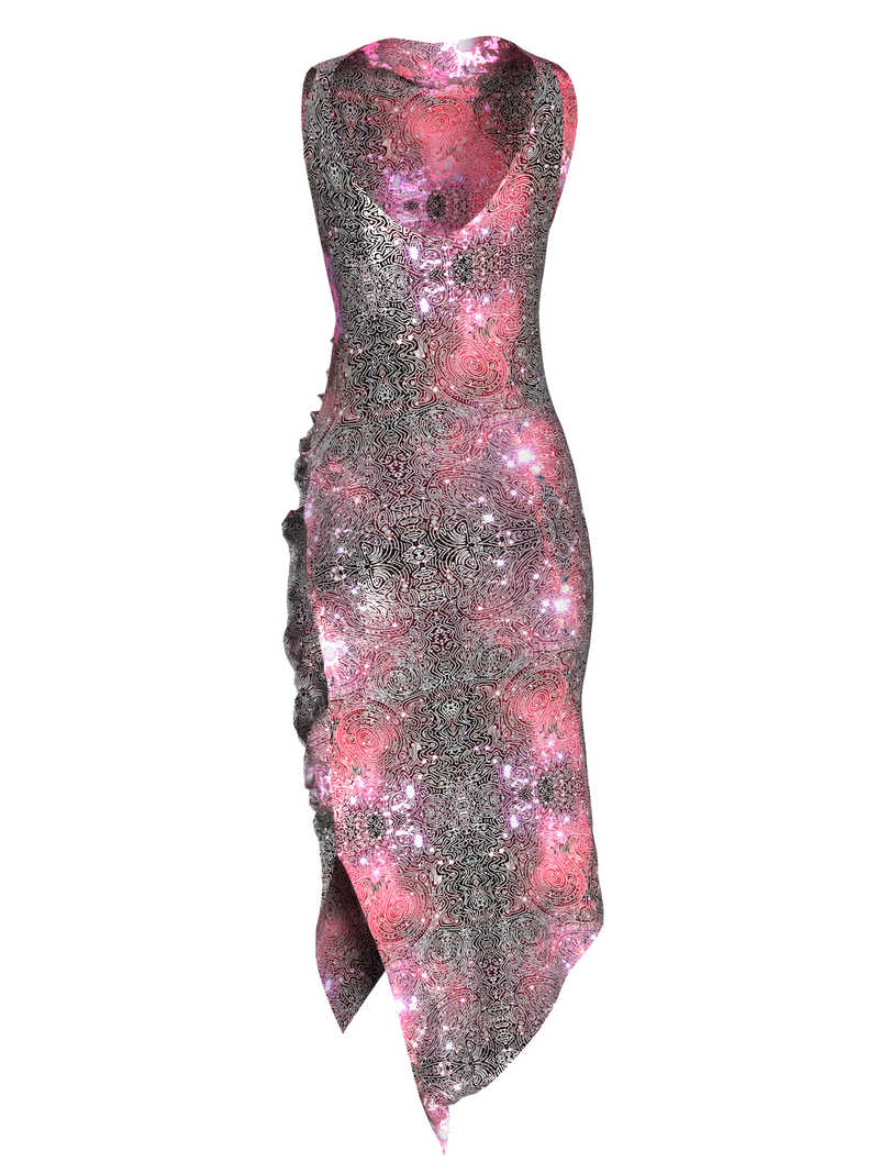 Nebula Dress Red by Arnaud Pepin-Donat