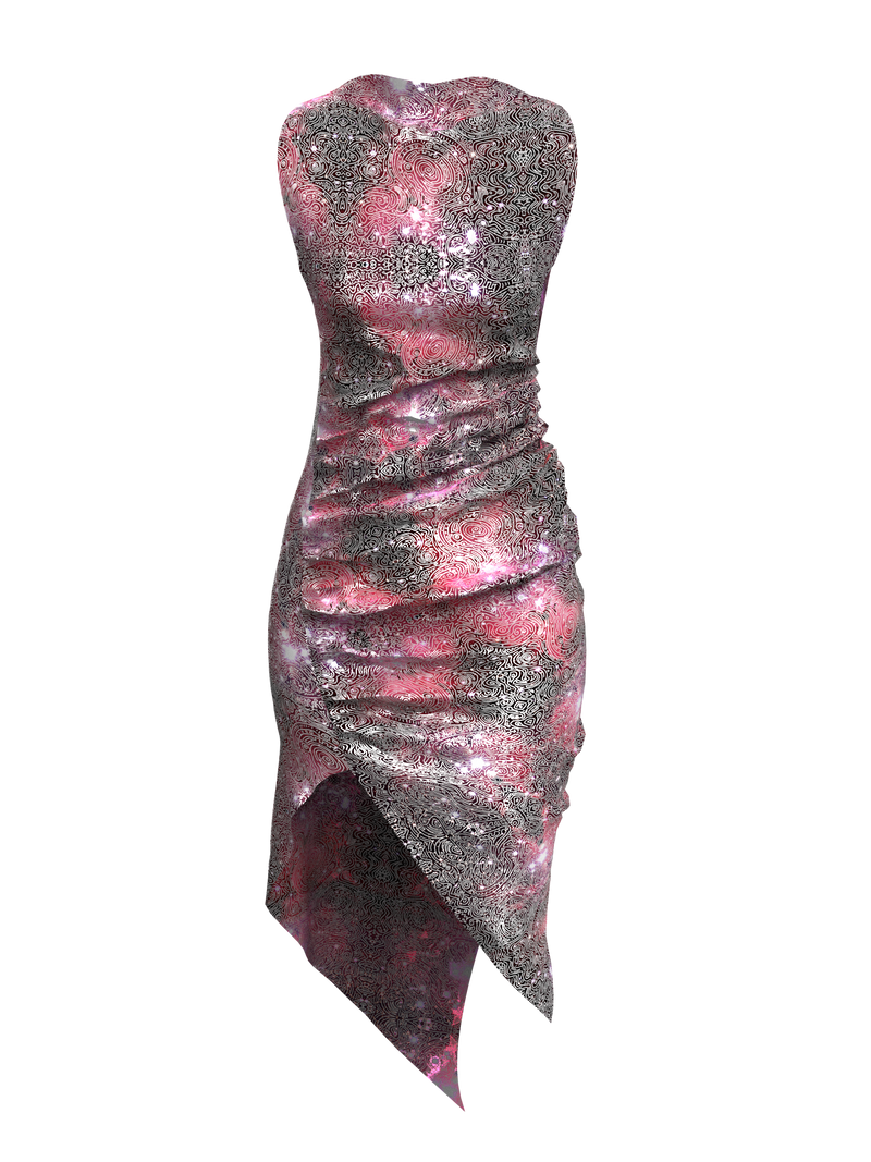 Nebula Dress Red by Arnaud Pepin-Donat