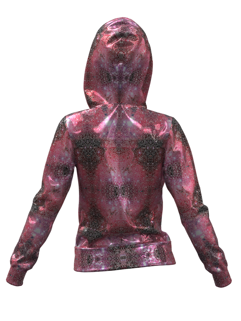 Nebula Hoodie Red by Arnaud Pepin-Donat