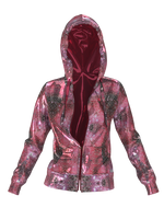 Nebula Hoodie Red by Arnaud Pepin-Donat