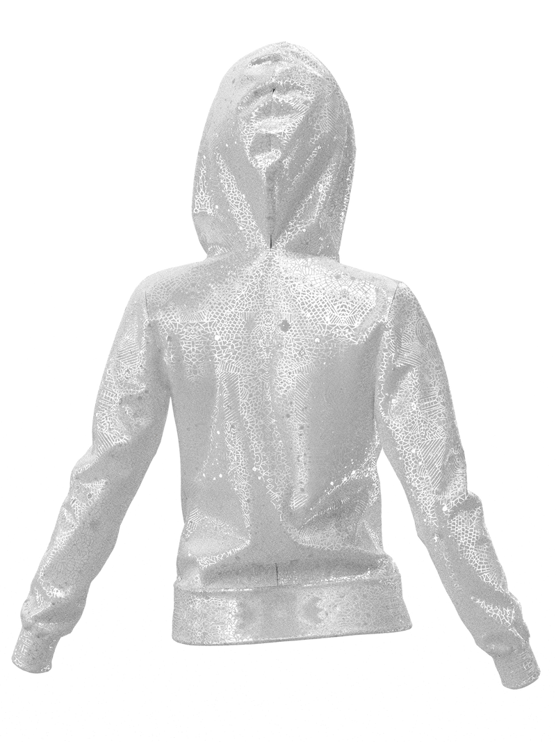 White Ice Hoodie by Arnaud Pepin-Donat