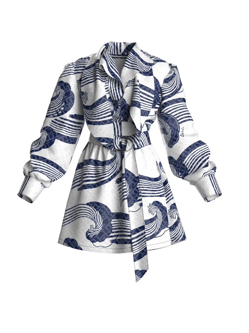 TH - Wavy Stripe Dress