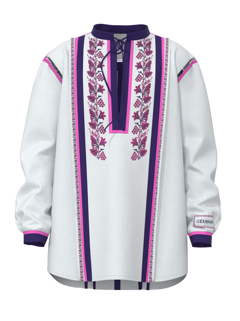 Male branded vyshyvanka