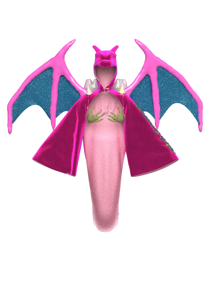 CHRISTIAN STONE: Acid Pink Viserion Bolero