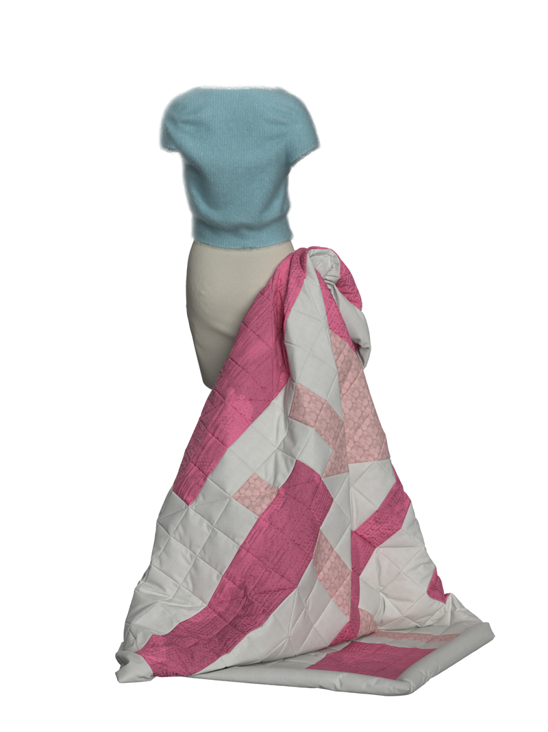 Set Jumper, Skirt, and Blanket by Aschno