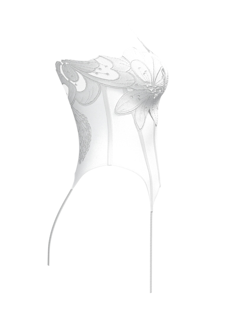 DiGi-BLOOM Corset Female White