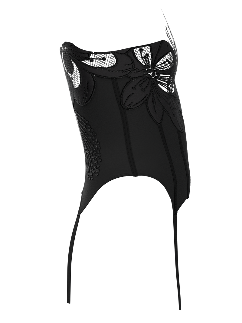 DiGi-BLOOM Corset Male Black