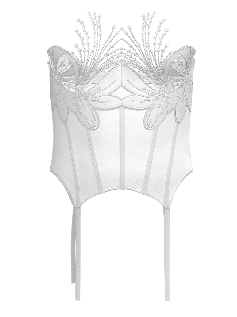 DiGi-BLOOM Corset Male White