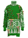 Lollipop sweater with crystals