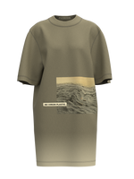 T-SHIRT DRESS - “ALL RIVERS LEAD TO THE OCEAN”